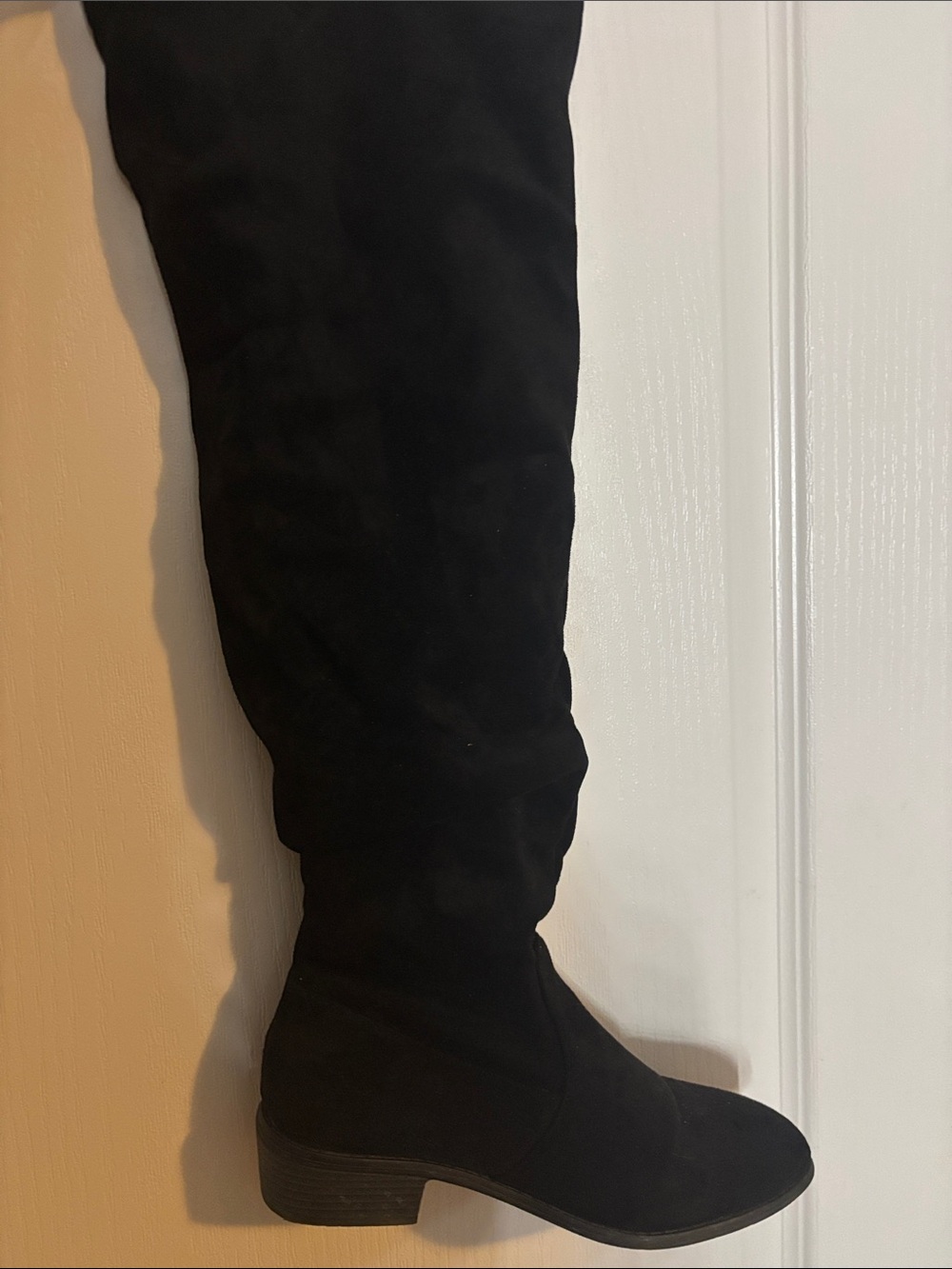 Black Over-the-Knee Women's Boot